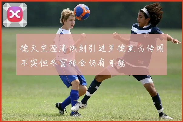 德天空澄清热刺引进罗德里戈传闻不实但冬窗转会仍有可能